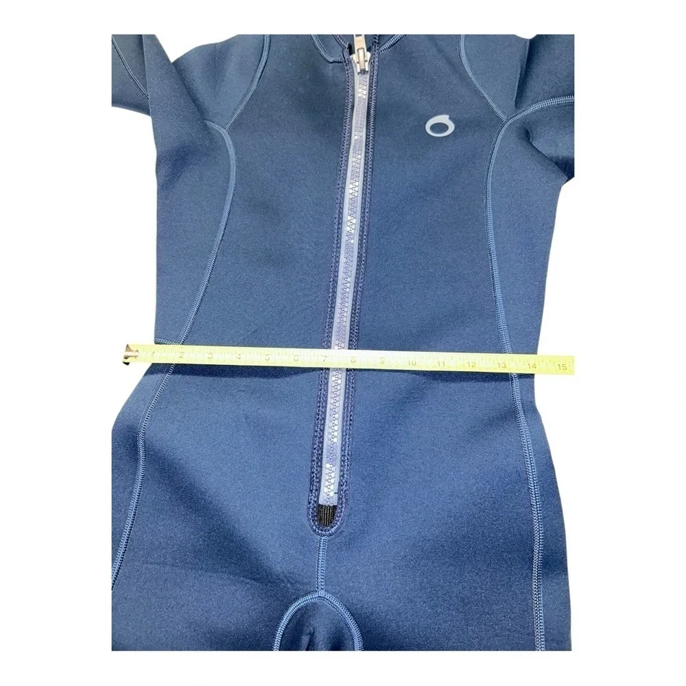 DECATHLON Neoprene Shorty Navy Blue Snorkeling Swim Suit no size approx 12-14